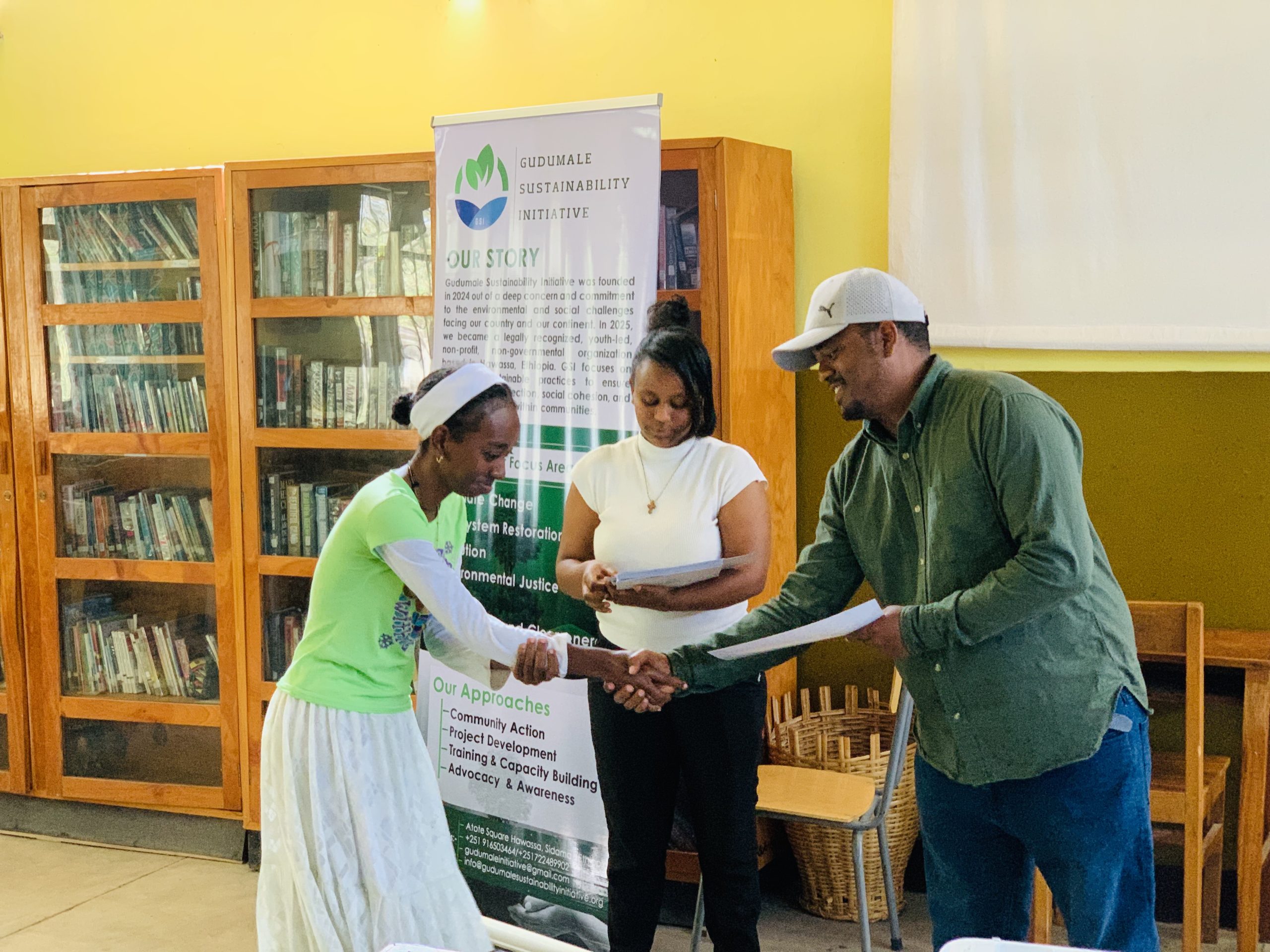 Students at the Green Ambassadors training in Hawassa